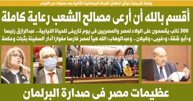 اليوم السابع: عظيمات مصر فى صدارة البرلمان