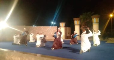انطلاق المهرجان الفنى على هامش الاحتفال بتعامد الشمس فى أسوان.. صور