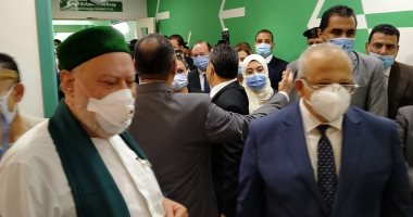 الخشت وعلى جمعة يفتتحان 3 وحدات طبية بمستشفيات أبو الريش والمنيرة واليابانى