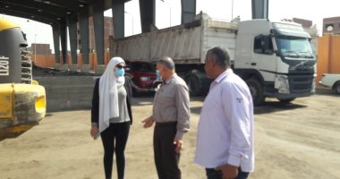 نائب محافظ القليوبية تتفقد المحطة الوسيطة والحملة الميكانيكية بحى شرق شبرا