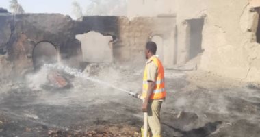 صور.. حرائق في السودان تلتهم أكثر من 700 نخلة مثمرة بولاية الشمالية