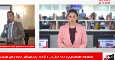 "علوم البحار" لتليفزيون اليوم السابع: هجوم قرش برأس محمد "فردي" ووراءه الإنسان