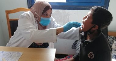الكشف على 1400 مواطن خلال فعاليات القافلة الطبية بقرية أبو عدوى بدمياط