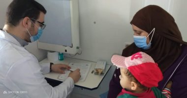الكشف على 1066 حالة بالقافلة الطبية العلاجية بقرية كفر الشبع بمركز الشهداء
