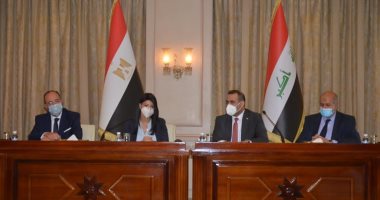 وزيرة التعاون الدولي تعقد جلسة مباحثات ثنائية مع نائب رئيس الوزراء العراقى