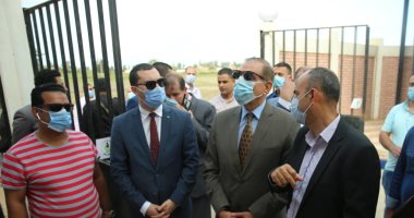 محافظ كفر الشيخ يفتتح مشروع الصرف الصحى المتكامل ومحطة المعالجة بأريمون