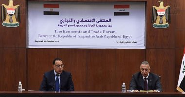 رئيس وزراء العراق: نعمل على الاستفادة من التجربة المصرية للنهوض بالاقتصاد