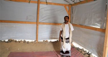مفوضية اللاجئين تبدأ بناء 1750 مأوى لحماية النازحين فى الحديدة من سوء الطقس