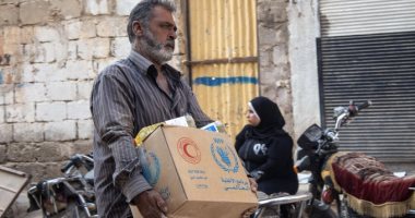 برنامج الغذاء العالمى يوزيع حصص غذائية على 1500 أسرة تضررت من حرائق سوريا