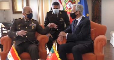 وزير الدفاع يعود لمصر بعد زيارة رسمية للبرتغال