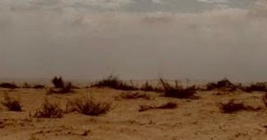 سقوط أمطار خفيفية على سواحل شمال سيناء 