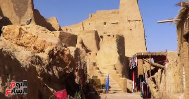 شاهد.."شالى" سيوة القديمة بعد أعمال ترميمها استعدادا لإعلانها منطقة تراث عالمى