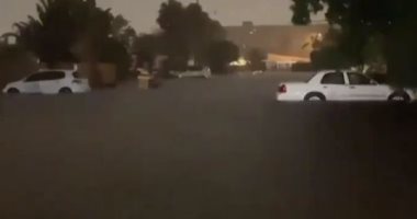 غرق الشوارع والسيارات فى فلوريدا بعد قدوم العاصفة إيتا.. فيديو