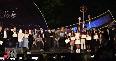 وزيرة الثقافة تكرم الفائزين فى مسابقة رتيبة الحفنى بختام مهرجان الموسيقى