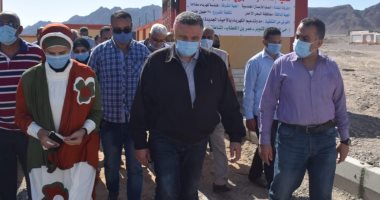 محافظ البحر الأحمر يتفقد المشروعات الخدمية بمدينة سفاجا 