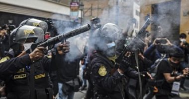 ارتفاع حصيلة قتلى الاشتباكات بين الشرطة والمتظاهرين فى بيرو لـ3 أشخاص