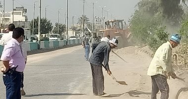 فيديو وصور .. حملة لتجميل طريق أبو حماد الزقازيق بمحافظة الشرقية
