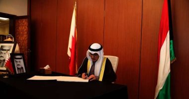 وزير خارجية الكويت يقدم العزاء لحكومة وشعب البحرين فى وفاة الأمير خليفة بن سلمان