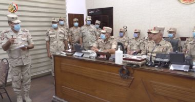 رئيس الأركان يتفقد القوات شمال سيناء وعودة الحياة لطبيعتها.. فيديو