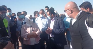 وزيرة الصحة تتفقد وحدة طب الأسرة بحى الزهراء فى طور سيناء.. فيديو وصور
