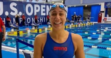 فريدة عثمان بعد تتويجها فى بطولة أمريكا للسباحة: منزلتش سباقات من 6 شهور