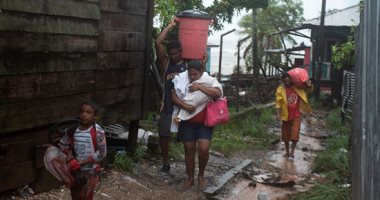 صور.. إعصار لوتا يدمر المنازل ويغرق الشوارع في نيكاراجوا