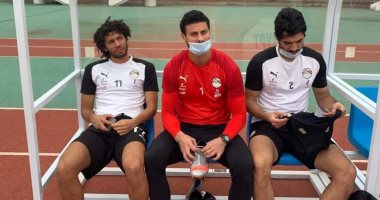 محمد الننى يهنئ لاعبي وجهاز المنتخب بعد الفوز على توجو: مبروك يا رجالة