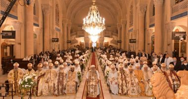 البابا تواضروس الثانى يلقى عظته الأسبوعية بالكاتدرائية غدا فى ذكرى تجليسه 