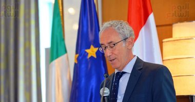سفير إيطاليا بمصر: البرنامج الأوروبى للتنمية الزراعية يدعم مطروح والمنيا والفيوم