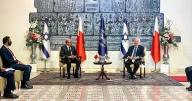 الرئيس الإسرائيلى يشيد بالمواقف الشجاعة لملك البحرين فى تحقيق السلام