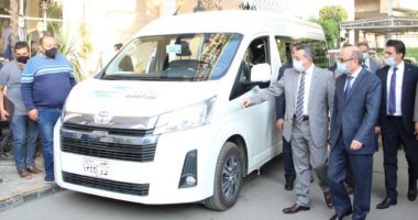 وزير العدل يتابع إطلاق تقديم خدمات الشهر العقارى بالسيارة المتنقلة.. فيديو