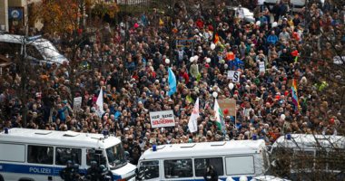 مظاهرات كبيرة في ألمانيا ضد العنصرية ومعاداة السامية والتحريض