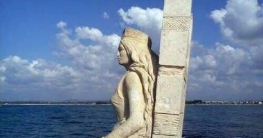 100 منحوتة عالمية .. "الملكة زنوبيا" على شاطئ اللاذقية