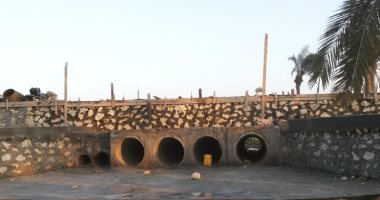 محافظ بنى سويف : ترميم وإصلاح طريق قرية الفقيرة بعد تضرره من الأمطار
