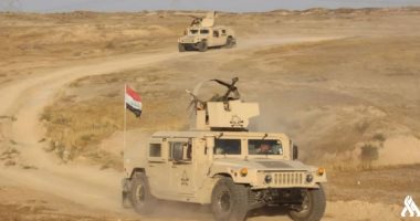 قوة مشتركة من الجيش العراقى والحشد الشعبي تنفيذ عملية استباقية في تلال حمرين