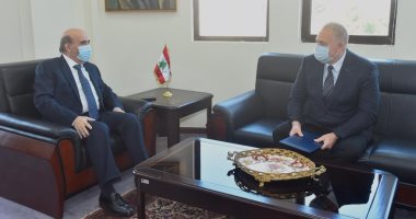 مسئول روسى يسلم وزير الخارجية اللبناني رسالة بموعد زياة لافروف 