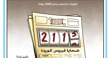 وفيات فيروس كورونا فى الأردن تتخطى الـ 2000 حالة فى كاريكاتير أردنى