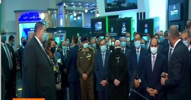 إكسترا نيوز تعرض فيديو تفقد الرئيس السيسى معرض ومؤتمر النقل الذكى بعد افتتاحه