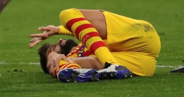 برشلونة مهدد بفقدان بيكيه من 4 إلى 6 أشهر بسبب الإصابة