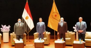 جامعة حلوان تطلق الموسم الثقافى بندوة لوزير الشباب تحت عنوان "مصر أولا.. لا للتعصب"