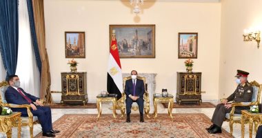 السيسى يبحث مع وزير الدفاع العراقي التعاون الثنائي العسكري بين البلدين