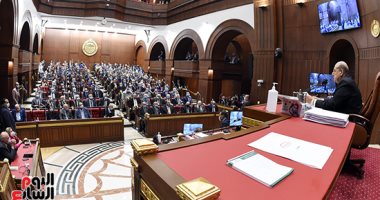 البرلمانية رشا وسيم تؤدي اليمين الدستورية في جلسة الشيوخ