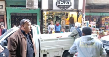 ضبط 15 شيشة وتحرير 62 إزالة إدارية فى حملة مكبرة بقنا‎