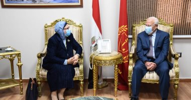 محافظ بورسعيد يستقبل رئيس فرع هيئة قضايا الدولة