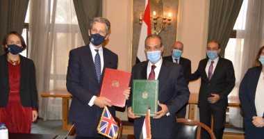 مصر توقع اتفاقية المشاركة المصرية البريطانية مع المملكة المتحدة.. صور