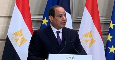 الرئيس السيسي يدعو نظيره الفرنسى لزيارة مصر العام المقبل