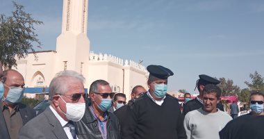 محافظ جنوب سيناء يتفقد لجان جولة الإعادة لانتخابات النواب بالطور.. صور