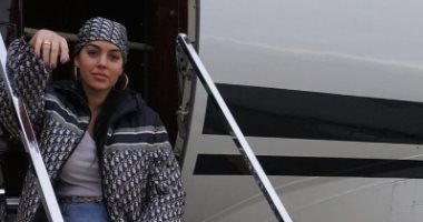 جورجينا رودريجيز فى أحدث صور لها من طائرتها الخاصة مع أسرتها بعيدا عن رونالدو