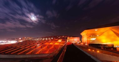 غدا.. إضاءة مبنى مكتبة الإسكندرية باللون البرتقالى بحملة "اتحدوا"