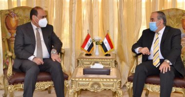  وزير النقل العراقي يبحث مع وزير الطيران المصرى زيادة فرص الاستثمار